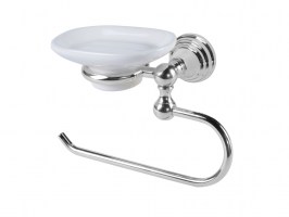 TOALLERO ANILLA ABIERTO IZQUIERDA CON JABONERA CLASIC TRES GRIFERIA